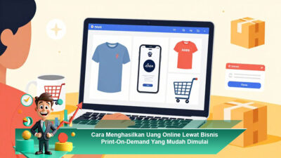 Cara Menghasilkan Uang Online Lewat Bisnis Print-On-Demand Yang Mudah Dimulai