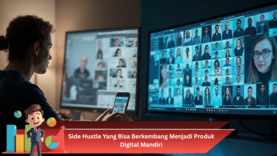 Side Hustle Yang Bisa Berkembang Menjadi Produk Digital Mandiri