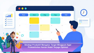 Strategi Produktif Mengatur Target Mingguan Agar Produktivitas Harian Stabil Terjaga Optimal
