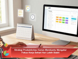 Strategi Produktivitas Harian Membantu Mengatur Fokus Kerja Sehari Hari Lebih Stabil