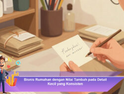 Bisnis Rumahan dengan Nilai Tambah pada Detail Kecil yang Konsisten