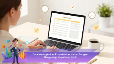 Cara Meningkatkan Produktivitas Harian Dengan Mengurangi Keputusan Kecil