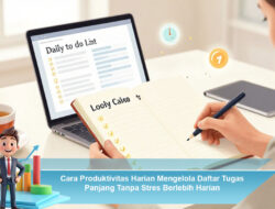 Cara Produktivitas Harian Mengelola Daftar Tugas Panjang Tanpa Stres Berlebih Harian
