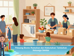 Peluang Bisnis Rumahan dari Kebutuhan Tambahan Keluarga Sekitar