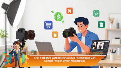 Skill Fotografi yang Menghasilkan Pendapatan Dari Konten Produk Untuk Marketplace