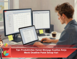 Tips Produktivitas Harian Menjaga Kualitas Kerja Meski Deadline Padat Setiap Hari