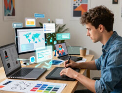 Bisnis Jasa Desain Grafis Freelance dari Rumah untuk Klien Luar Negeri