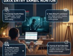 Ide Pekerjaan Sampingan Di Bidang Data Entry Yang Bisa Dikerjakan Sambil Menonton